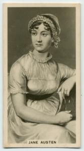 Austen: Image on cigarette card