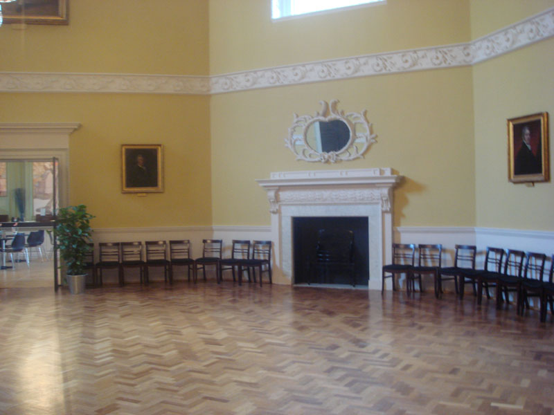 Octagon Room - Fireplace