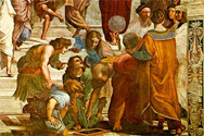 Raphael School of Athens Detail